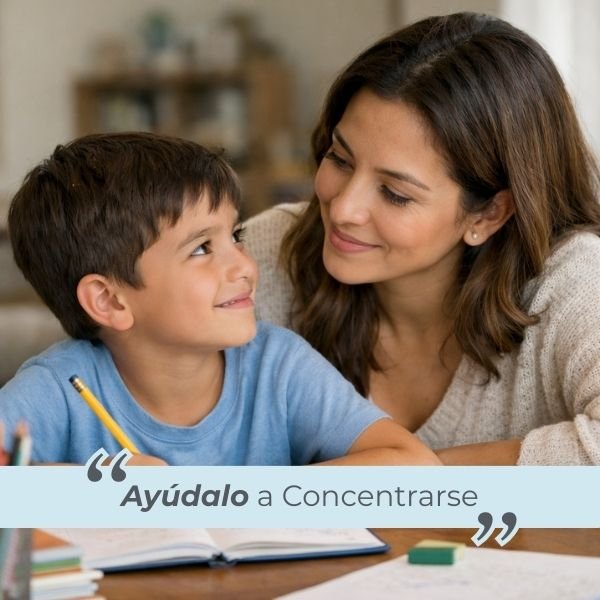 No es Flojera Ayúdalo a Concentrarse Sin Gritos Ni Castigos - Psic Gloria Chacón