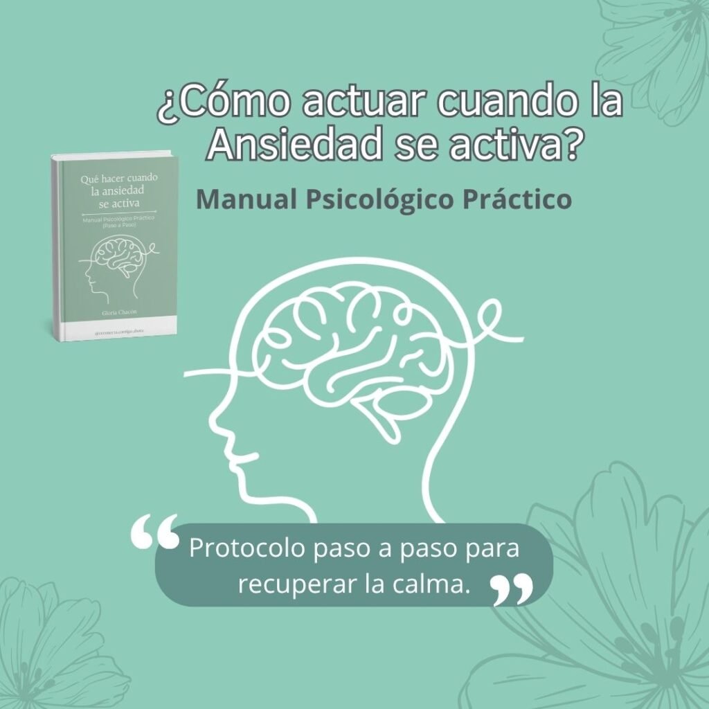 Cómo frenar la Ansiedad Rápido que hacer cuando la ansiedad se activa psic gloria chacón