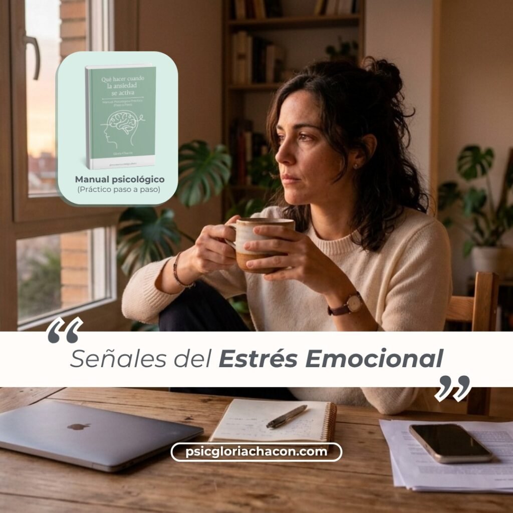 Señales del estrés emocional blog seÑales de estres emocional psicgloriachacon.com